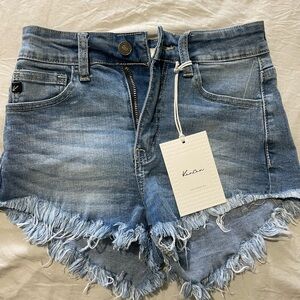 KanCan NWT denim shorts, size 0/23